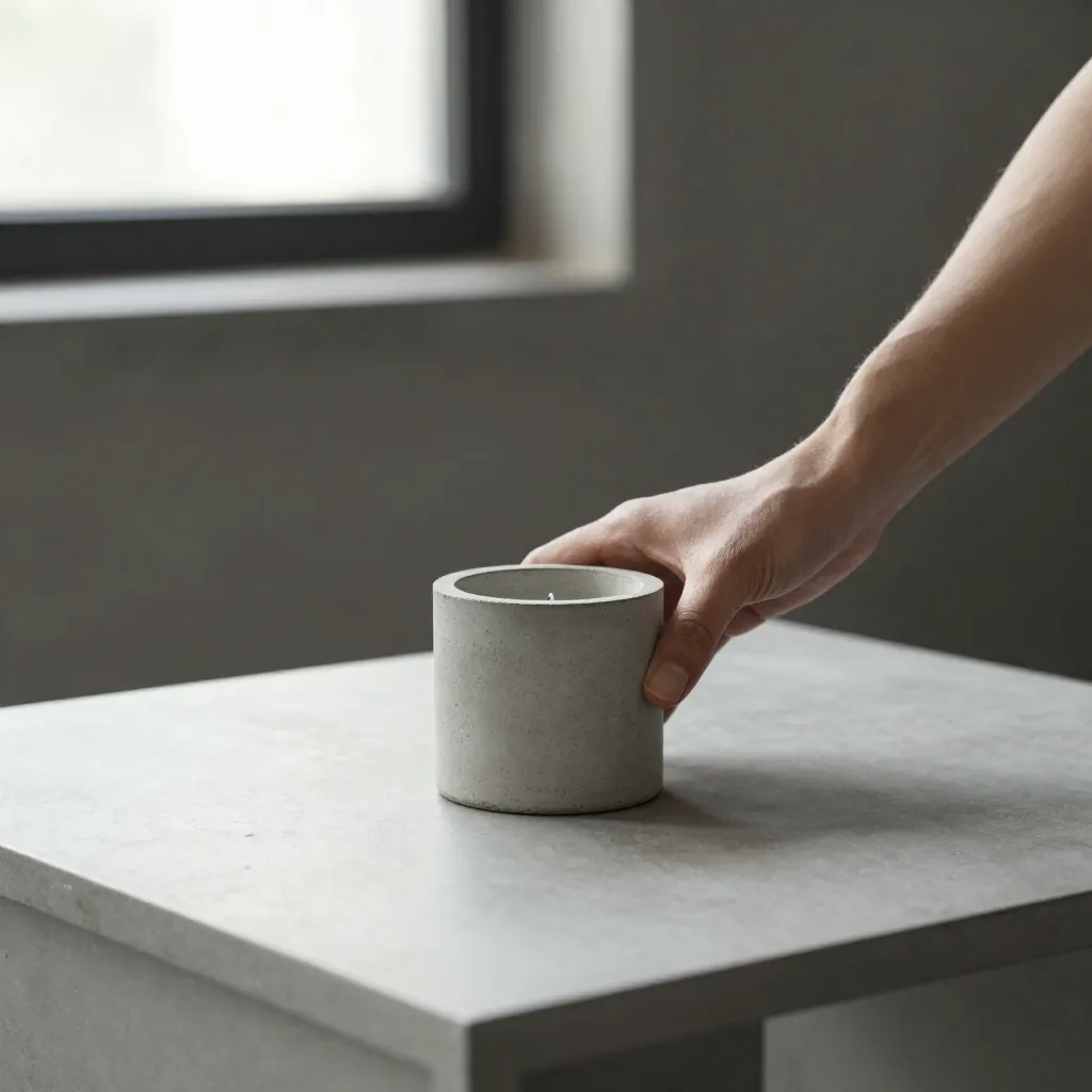 Scandinavian seaside home interior